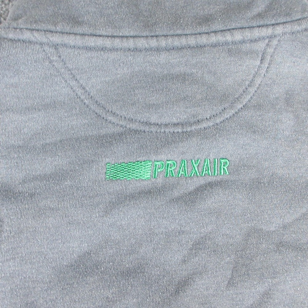 Carhartt Sweatshirt Mens 4XL Gray Full Zip Mock Neck Fleece Workwear 102274 - Picture 11 of 14